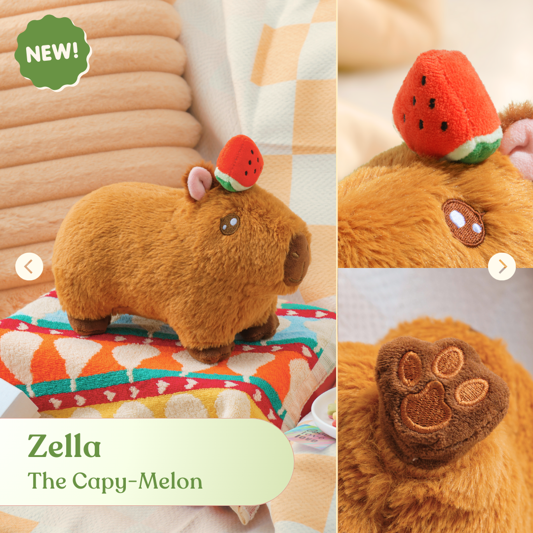 Limited Time Offer - 10" Capybara Plushie